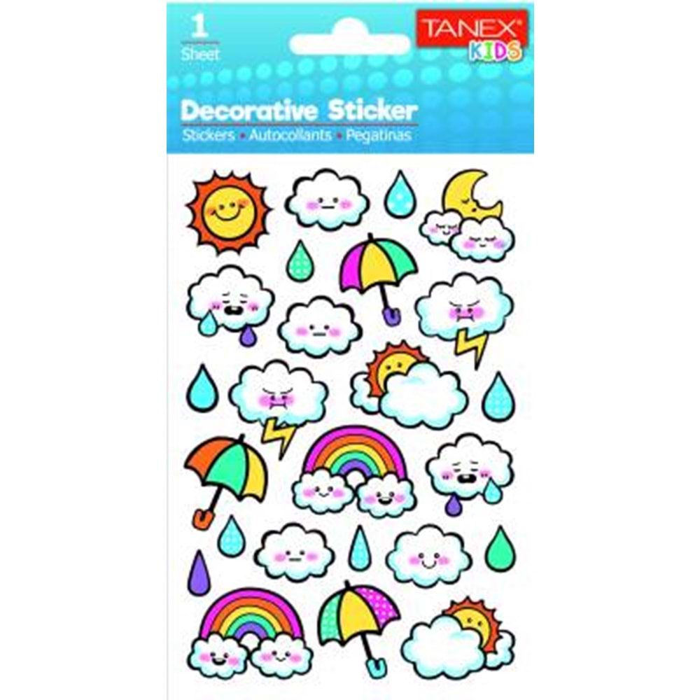 TANEX | TNX-25008 PUFFY BULUTLAR SERİSİ
