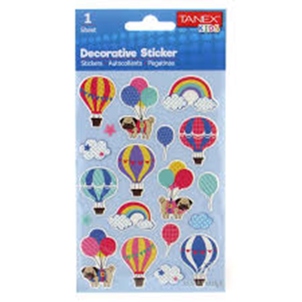TANEX | TNX-25065 PUFFY UÇAN BALONLAR SERİSİ