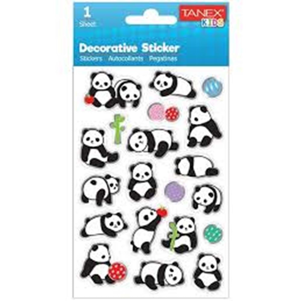 TANEX | TNX-25060 PUFFY PANDA SERİSİ