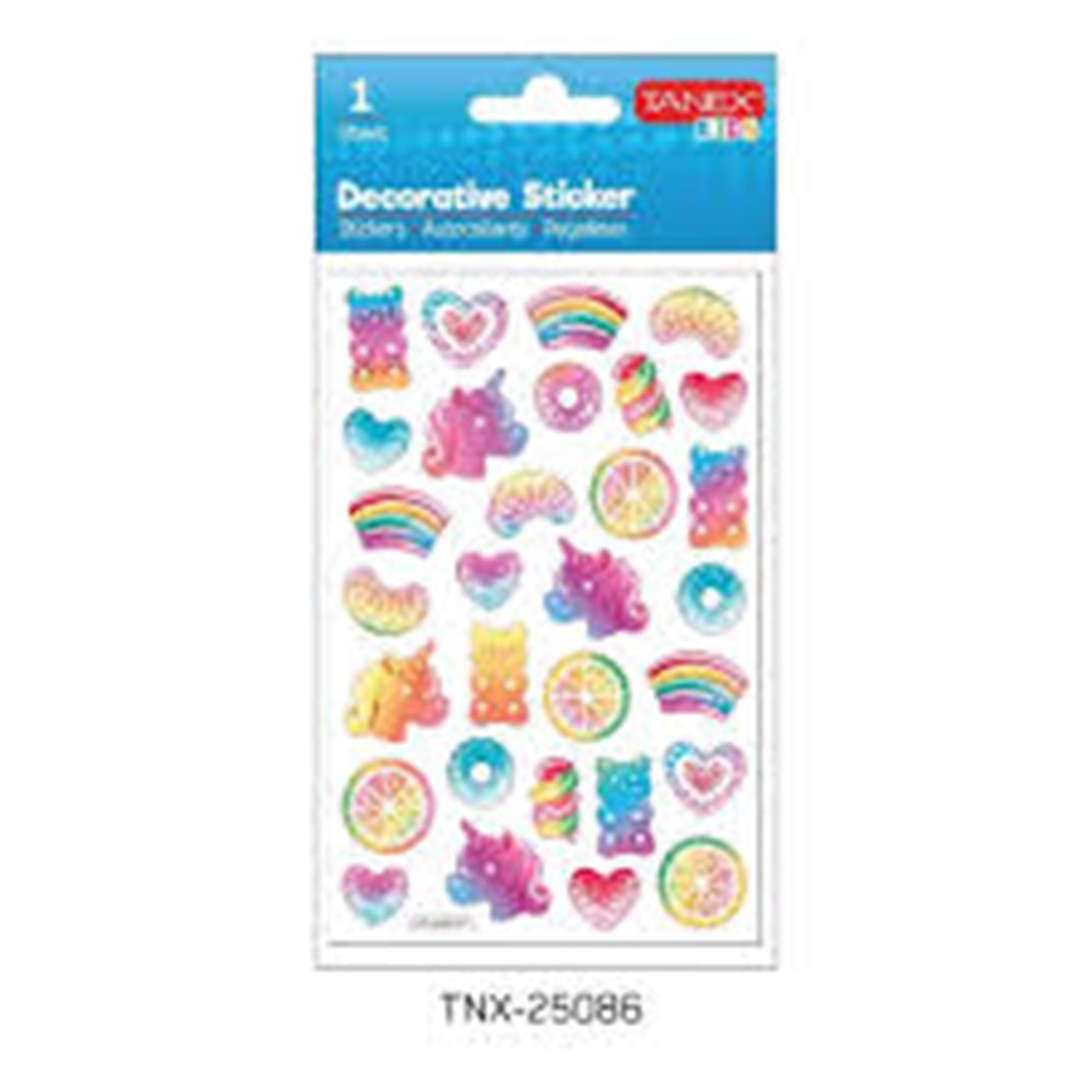 TANEX | TNX-25086 PUFFY UNICORN SERİSİ