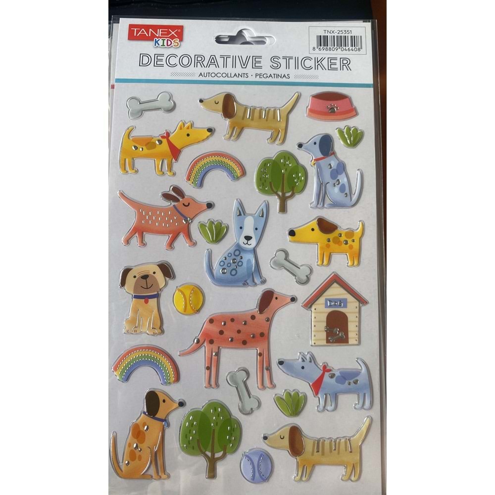 TANEX | TNX-25351 PUFFY SEVİMLİ KÖPEK SERİSİ