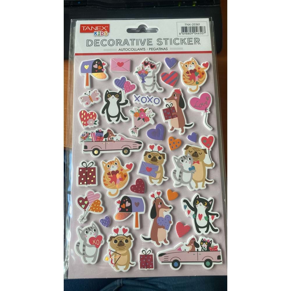 TANEX | TNX-25361 PUFFY SEVİMLİ CANLILAR SERİSİ
