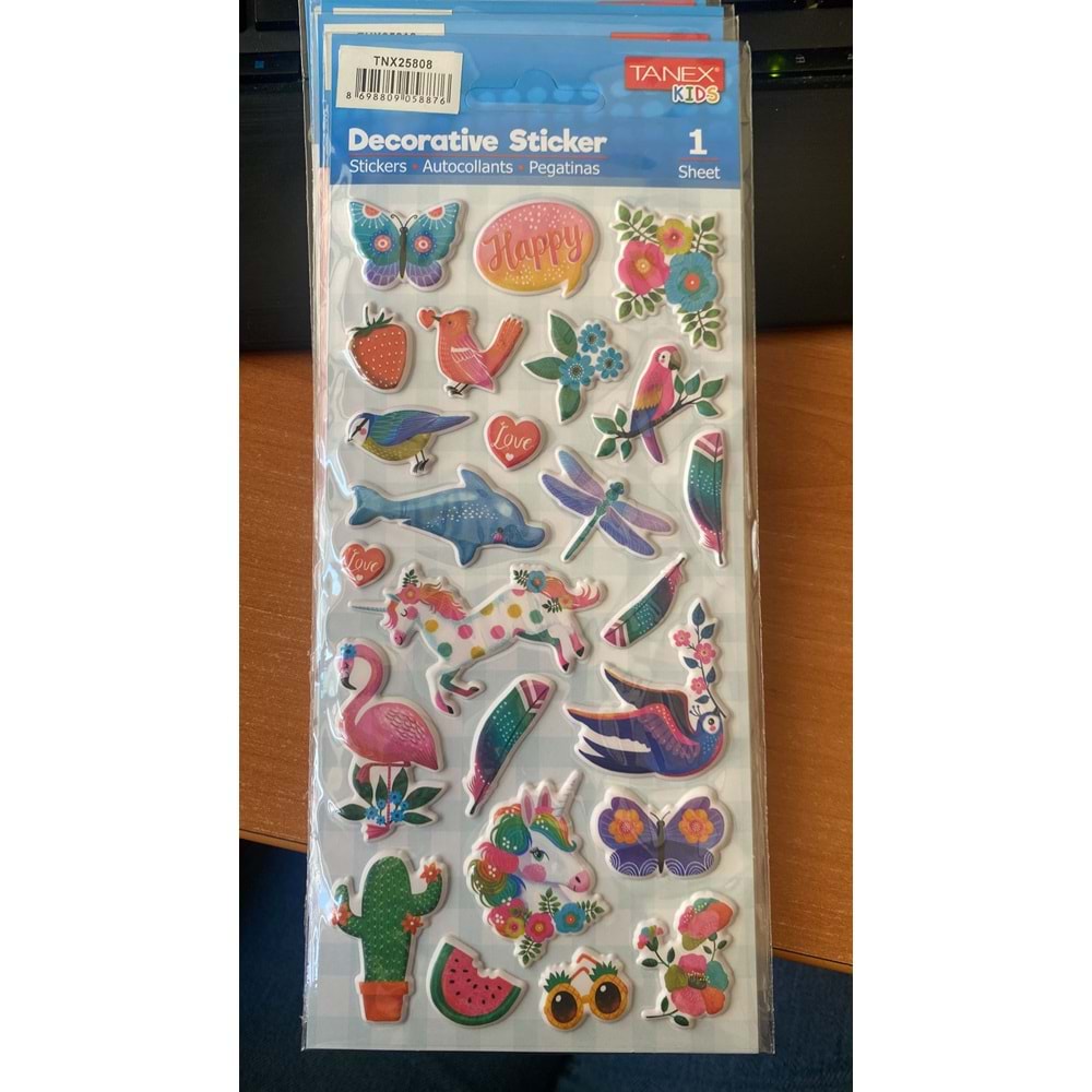 TANEX | TNX-25808 PUFFY KUŞLAR SERİSİ