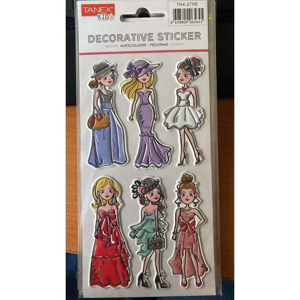 TANEX | TNX-27110 PUFFY HAVALI KIZLAR SERİSİ