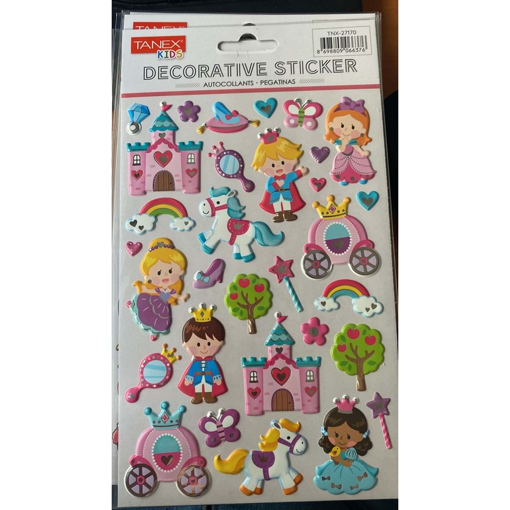 TANEX | TNX-27170 PUFFY MİNİ KRALLIK SERİSİ