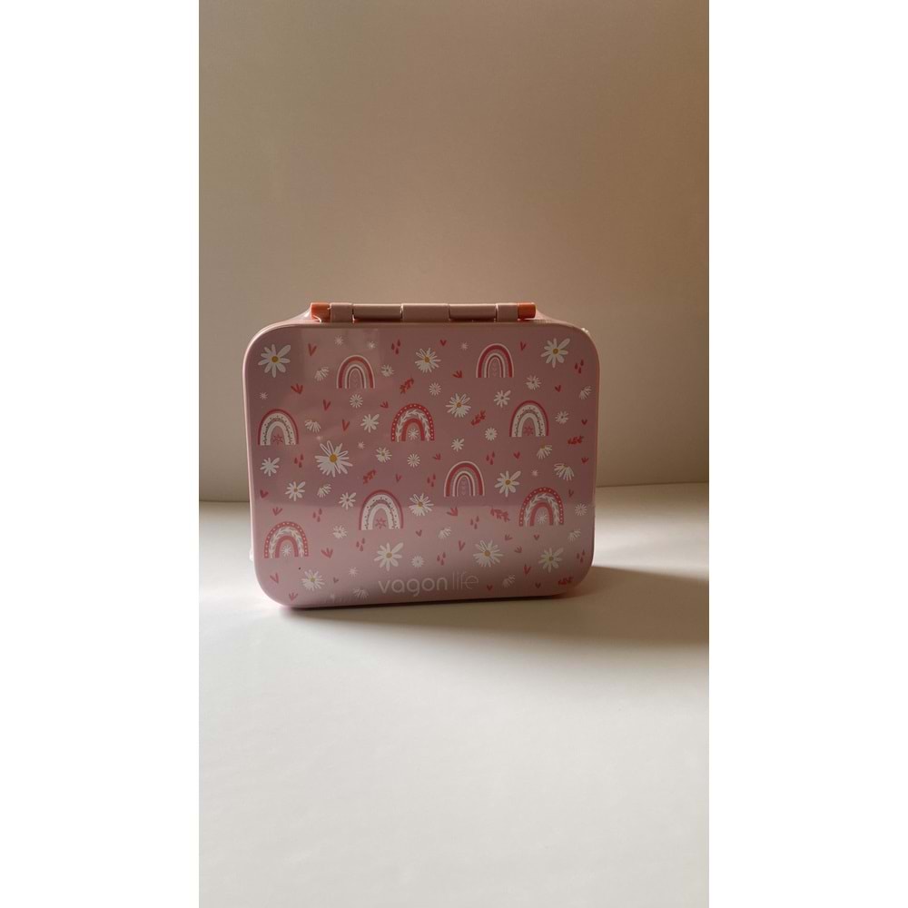 VAGONLIFE | 1000 ml. PASLANMAZ ÇELİK LUNCHBOX VGN092 - PEMBE