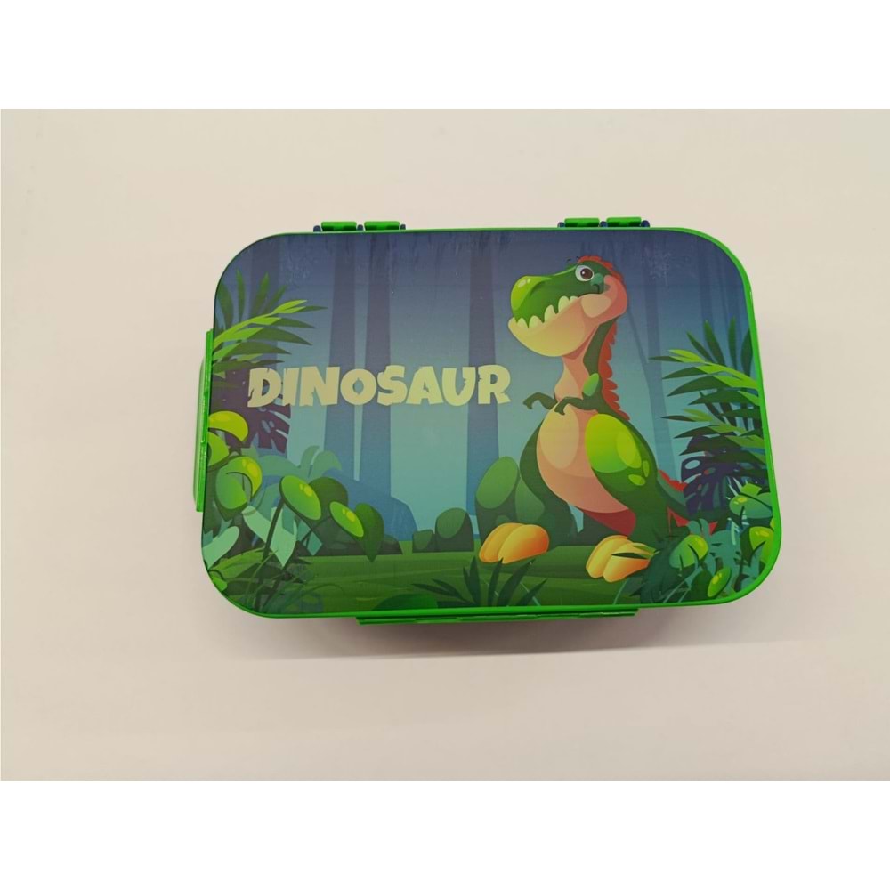 NOKİ | BESLENME KABI PLASTİK DİNOSAUR DESENLİ