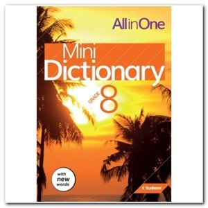 TUDEM | 8.SINIF MINI DICTIONARY ALL IN ONE - 2018