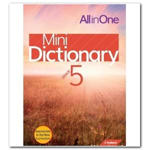 TUDEM | 5.SINIF MINI DICTIONARY ALL IN ONE - 2018