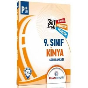 PUAN | 9.SINIF KİMYA 3'Ü 1 ARADA SORU BANKASI - 2023