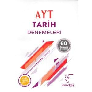 KAREKÖK | AYT TARİH DENEMELERİ KİTABI - 2022