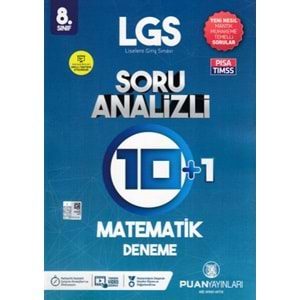 PUAN | LGS MATEMATİK 10+1 DENEME - 2022