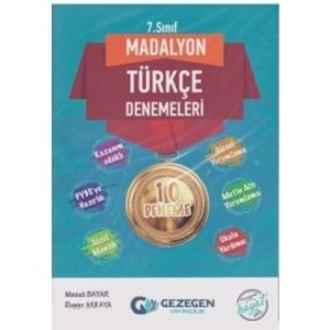 GEZEGEN | 7.SINIF TÜRKÇE 10' LU TÜRKÇE DENEME - 2022