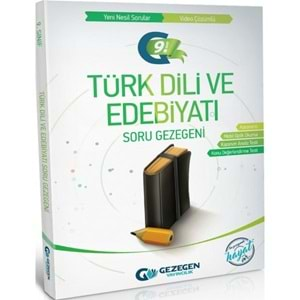 GEZEGEN | 9.SINIF TÜRK DİLİ VE EDEBİYATI SORU GEZEGENİ (GENİŞ KİTAP) - 2022