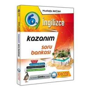 ÇANTA | 6.SINIF KAZANIM İNGİLİZCE SORU BANKASI - 2022