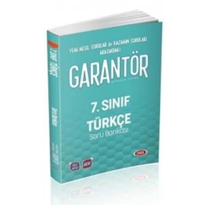 DATA | 7.SINIF GARANTÖR TÜRKÇE SORU BANKASI - 2020