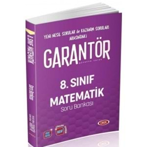 DATA | 8.SINIF GARANTÖR MATEMATİK SORU BANKASI - 2020