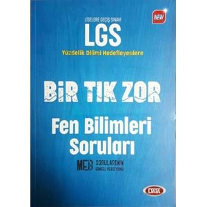 DATA | 8. SINIF LGS BİR TİK ZOR FEN BİLİMLERİ SORULARI - 2022