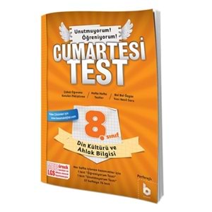 BASAMAK | 8. SINIF CUMARTESİTEST DİN K. VE AHLAK BİLGİSİ - 2022