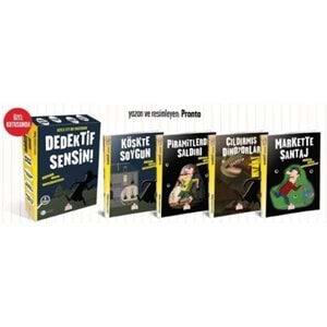 NESİL | DEDEKTİF SENSİN SERİSİ ( 4 KİTAP)