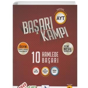 PARAF | AYT EA-SÖZEL BAŞARI KAMPI-10 HAMLEDE BAŞARI - 2024