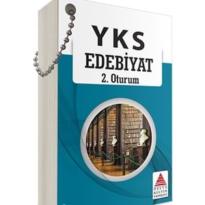 DELTA | AYT EDEBİYAT KARTLARI - 2022