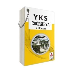 DELTA | AYT COĞRAFYA KARTLARI - 2022