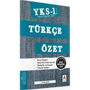 DELTA | TYT TÜRKÇE ÖZET - 2022