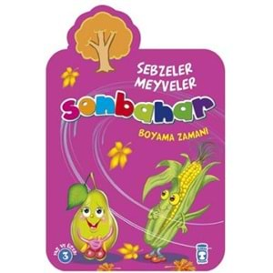 TİMAŞ | SONBAHAR BOYAMA ZAMANI - SEBZELER MEYVELER