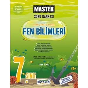 OKYANUS | 7. SINIF MASTER FEN BİLİMLERİ SORU BANKASI- 2022