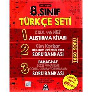 ÖRNEKAKADEMİ | 8. SINIF TÜRKÇE SETİ - 2021