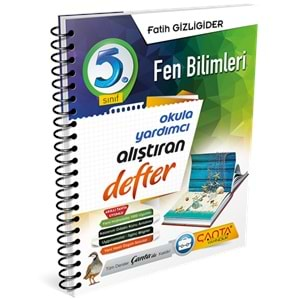 ÇANTA | 5.SINIF DEFTER ALIŞTIRAN FEN BİLİMLERİ - 2022