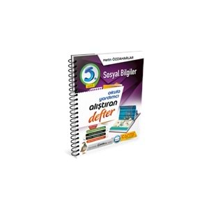 ÇANTA | 5.SINIF DEFTER ALIŞTIRAN SOSYAL BİLGİLER - 2022