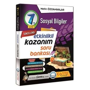 ÇANTA | 7.SINIF KAZANIM SOSYAL BİLGİLER SORU BANKASI - 2022