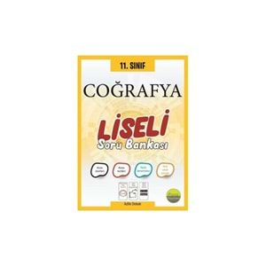 DELTA | 11. SINIF COĞRAFYA SORU BANKASI (LISELI) - 2024