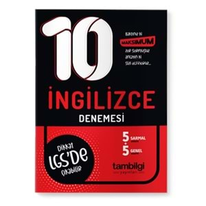 TAMBİLGİ | İNGİLİZCE 10'LU BRANŞ DENEME - 2021