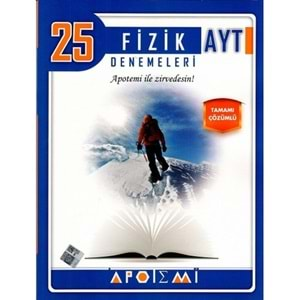 APOTEMİ | YKS AYT DENEME 25 Lİ FİZİK - 2024