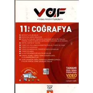 VAF | 11.SINIF FASİKÜL COĞRAFYA - 2024