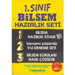 ÖRNEKAKADEMİ | 1. SINIF BİLSEM HAZIRLIK SETİ - 2022