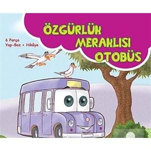 İLKADIM | ÖZGÜRLÜK MERAKLISI OTOBÜS - YAPBOZ HİK - 15*15 KRT