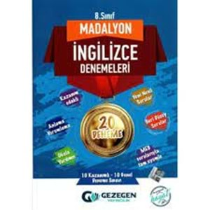 GEZEGEN | 8.SINIF İNGİLİZCE 20' Lİ İNGİLİZCE DENEME - 2022