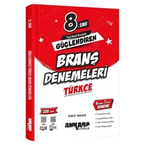 ANKARA | 8. SINIF TÜRKÇE BRANŞ DENEME SINAVI -2026