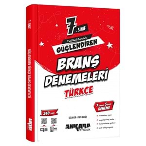 ANKARA | 7. SINIF TÜRKÇE BRANŞ DENEME -2026