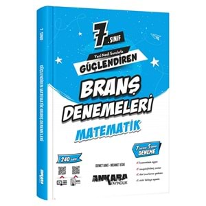 ANKARA | 7. SINIF MATEMATİK BRANŞ DENEME -2026