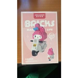 KİWİ | MEKANS MOTORLU TAVŞAN 334 PRÇ. LEGO