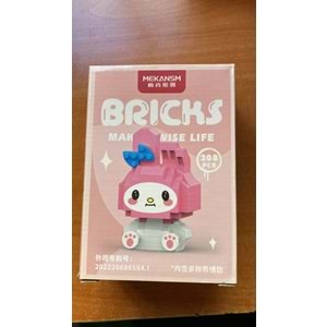 KİWİ | MEKANS PEMBE TAVŞAN 208 PRÇ. LEGO
