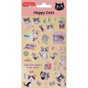TANEX | TNX-25148 PUFFY SEMPATİK KEDİ-8 SERİSİ