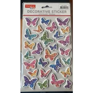 TANEX | TNX-25356 PUFFY KELEBEK SERİSİ