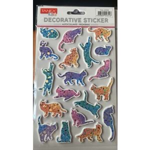 TANEX | TNX-25355 PUFFY KEDİ SERİSİ