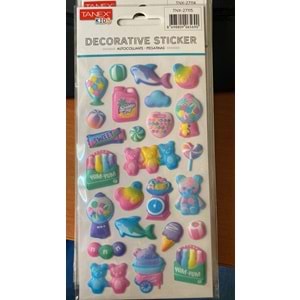 TANEX | TNX-27115 PUFFY RENKLİ ŞİŞKİN SERİSİ